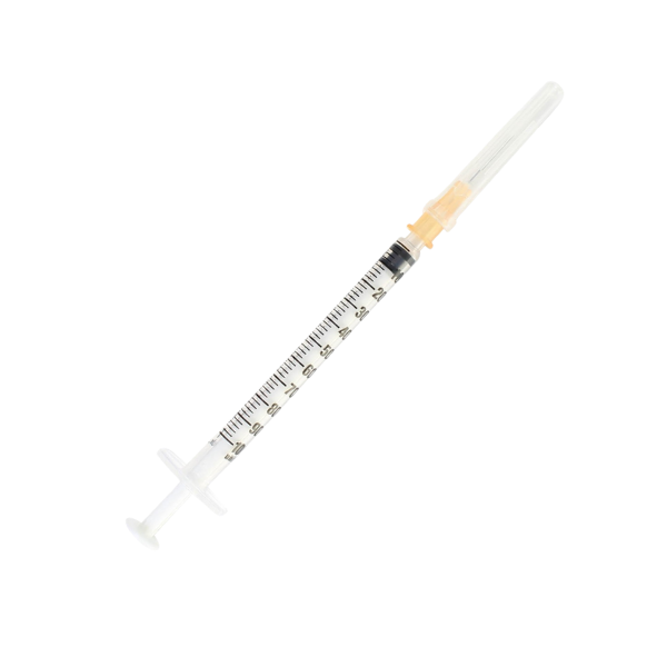 Lifeline Disposable Syringe - 1ml 27G 1/2"